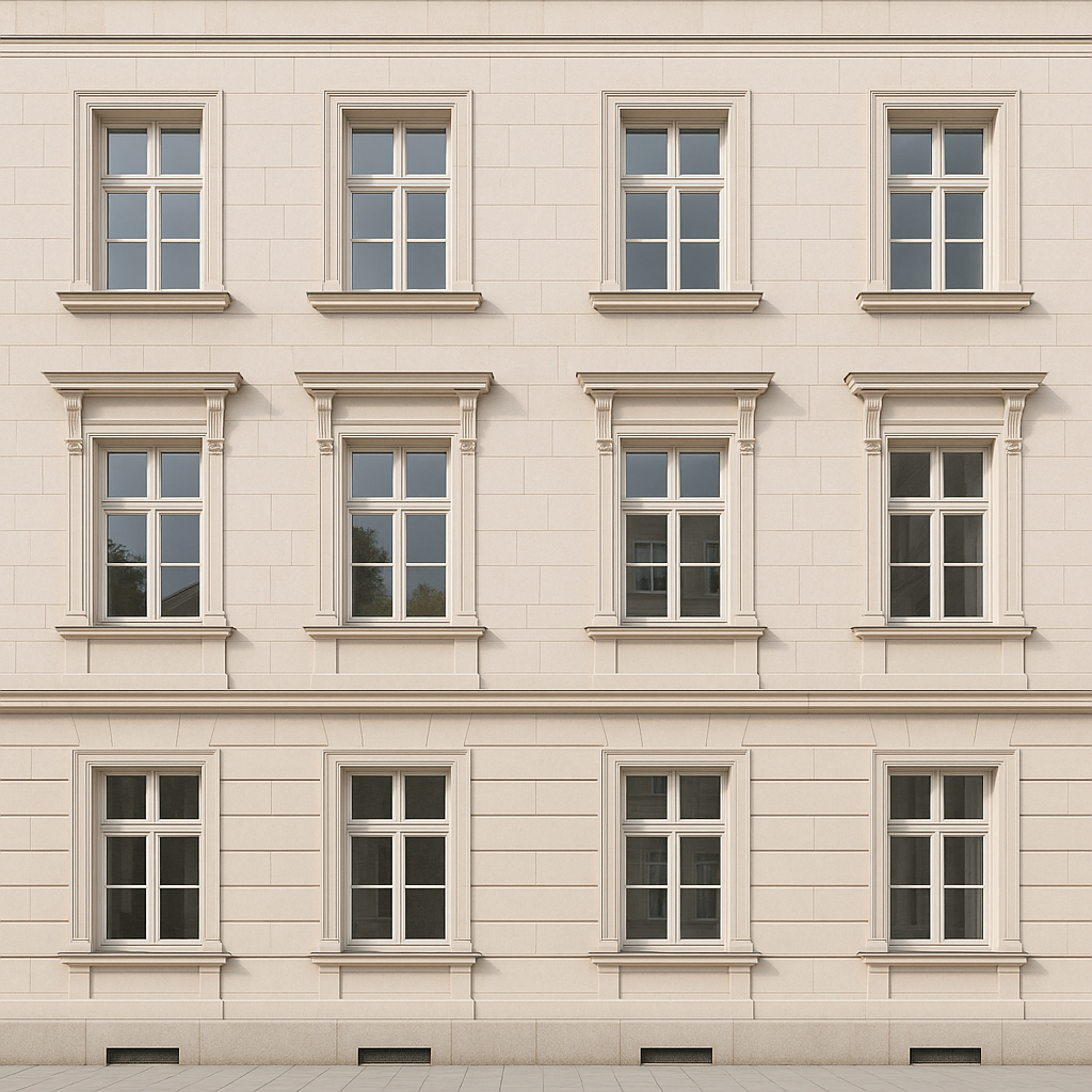 Fassade nach der Reinigung